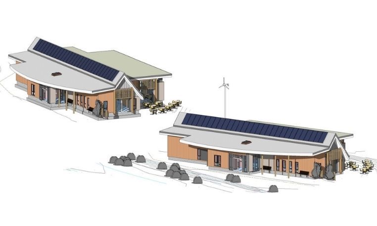 Plans progress for the new multi-purpose visitor centre at Parc Penallta