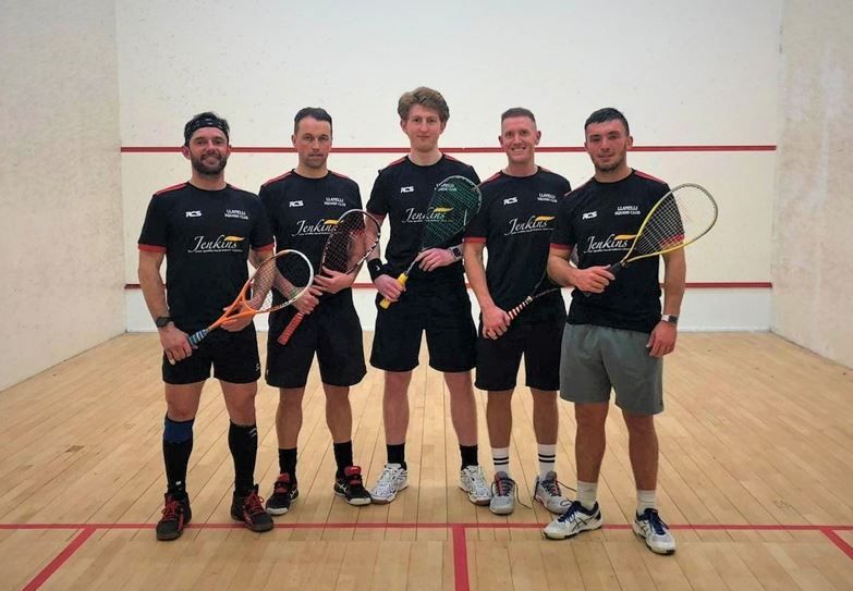 Llanelli Squash Club wins Welsh Premier Division with end-of-season play-off