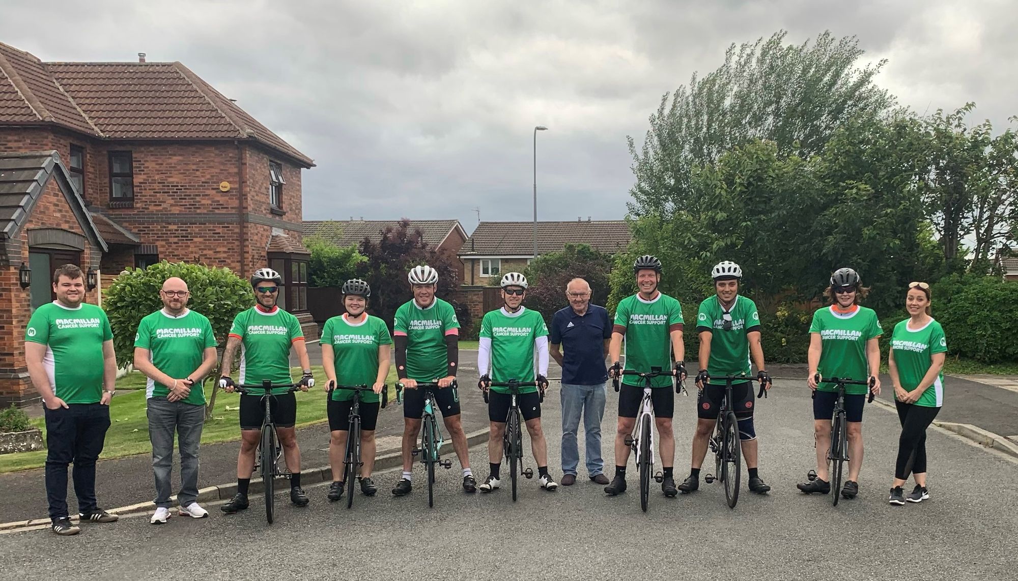 Teesside family team takes on 1,050mile cycle challenge to Lourdes raising thousands for cancer charity