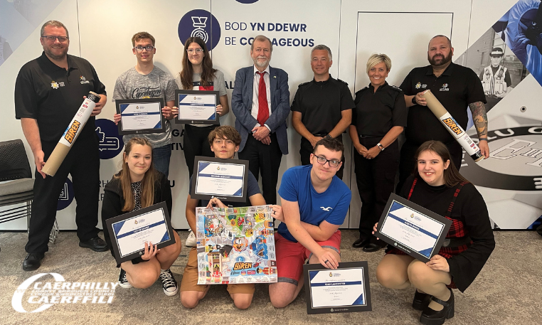 Blue lights and sirens for Caerphilly County Borough Council’s new board game