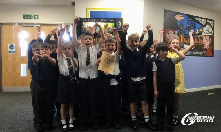 Gold award for Ysgol Gymraeg Penalltau
