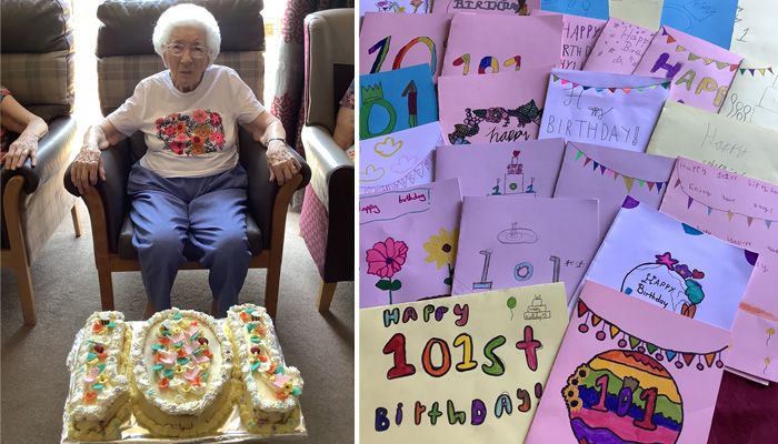 Phyllis gets the VIP treatment on her 101st birthday