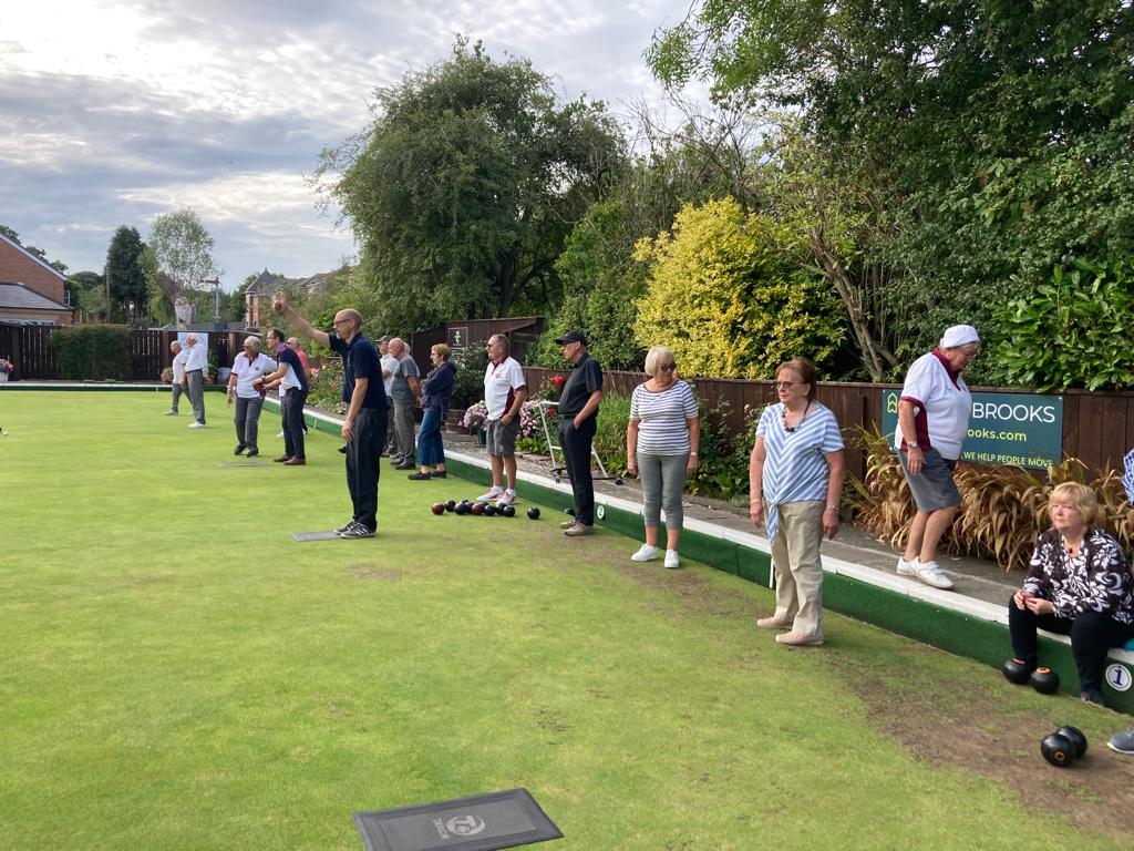 Manicured greens set the background for Erimus Rotary Club and Nunthorpe Bowling Club