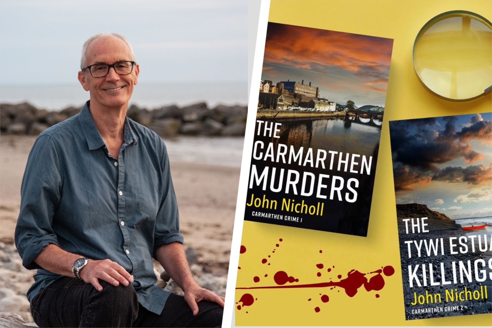 Ferryside author’s Carmarthen Crime series hits the bookshelves