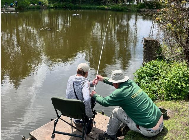 Fishing therapy tackles mental health in Rochdale