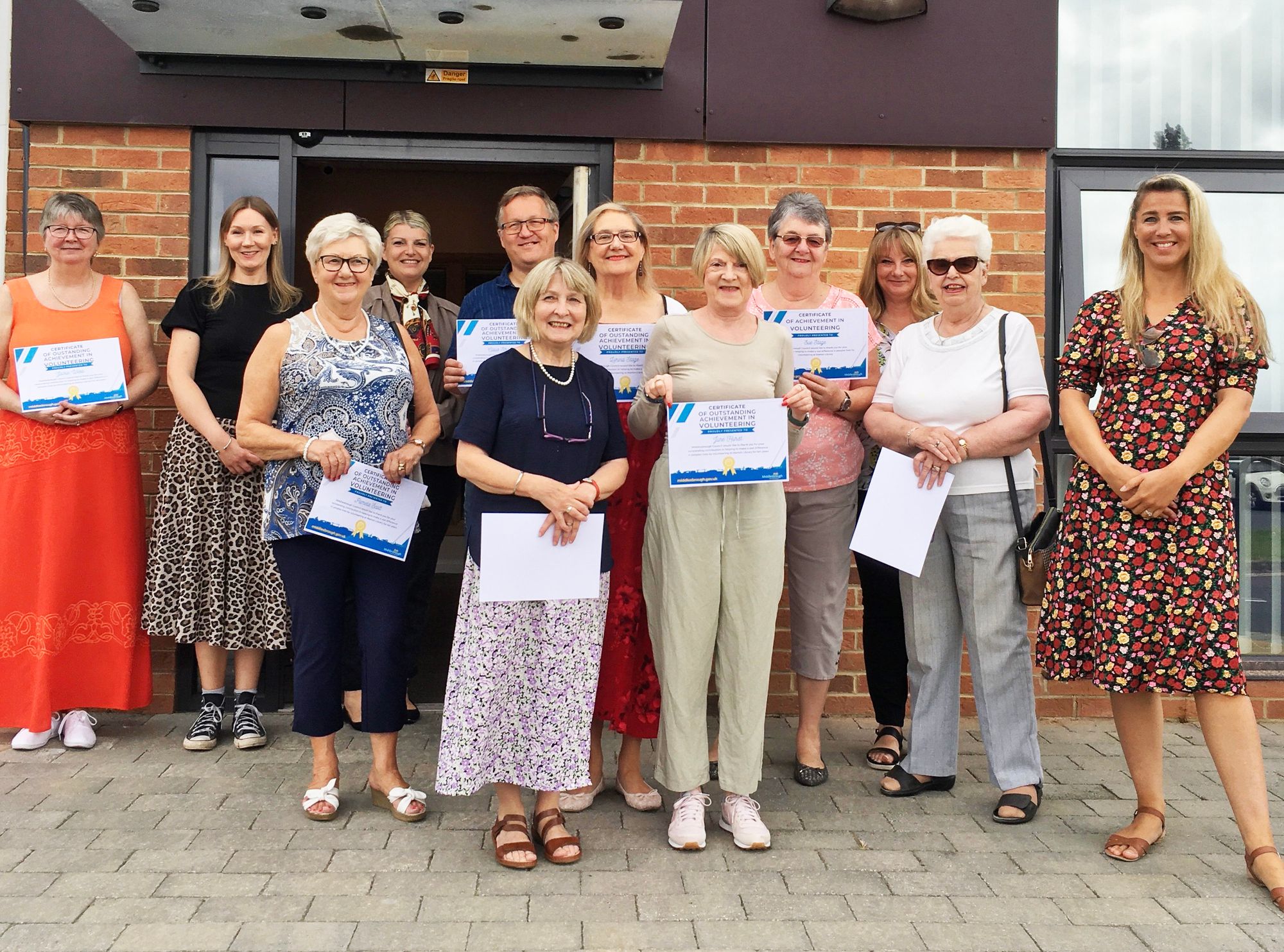 Coffee morning to say thank you for volunteers at Marton Library & Community Hub
