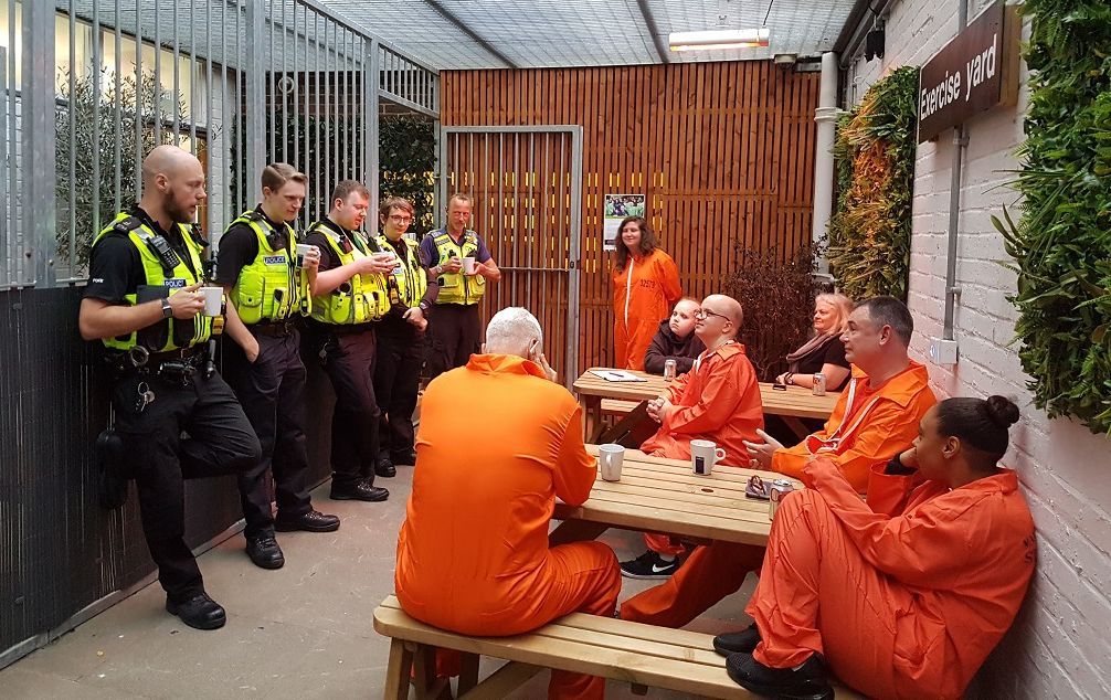 Spend a night behind bars and raise money for Teens Unite Fighting Cancer