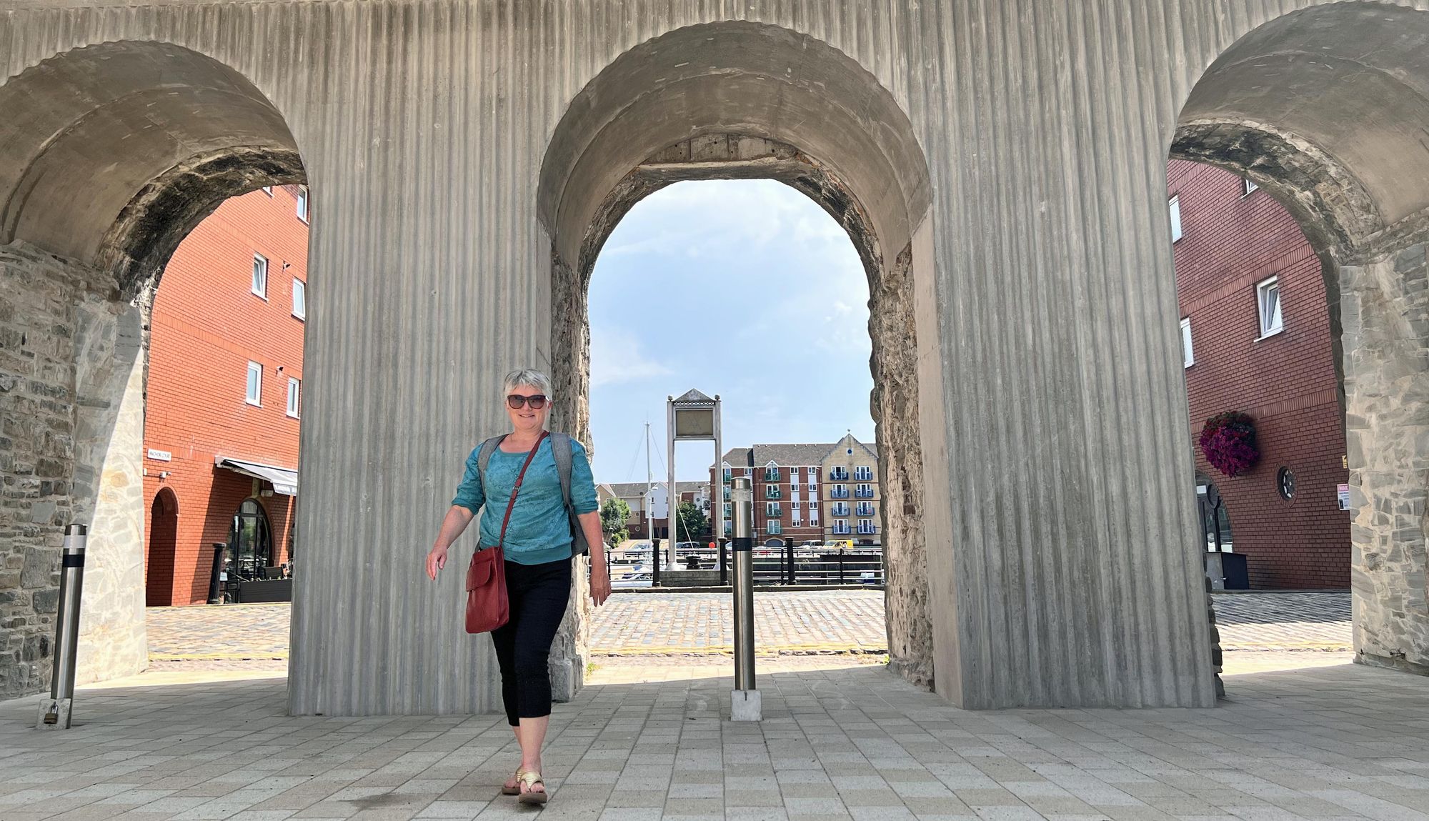 Archways linking Swansea City to marina and seafront now open