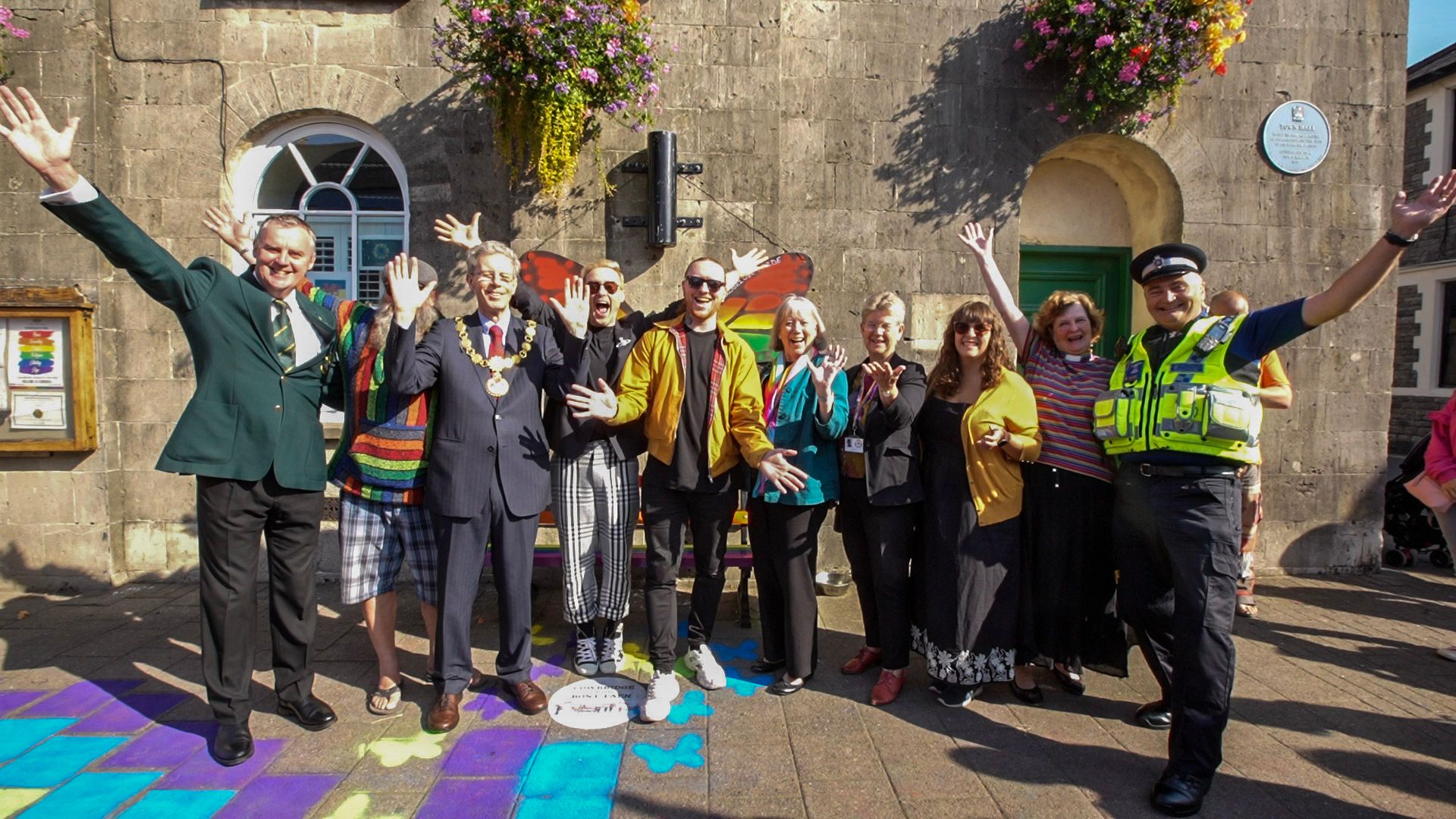 Cowbridge Pride is officially open