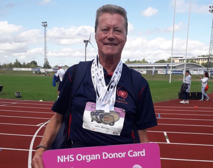 Birkdale golfer strikes gold at British Transplant Games
