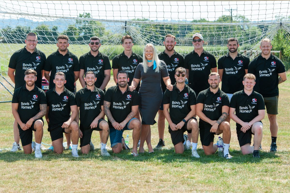 Congresbury FC kitted out for training thanks to housebuilder