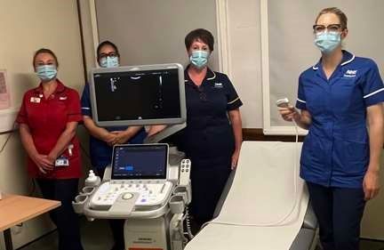 New ultrasound scanner at Stepping Hill enhances maternity care