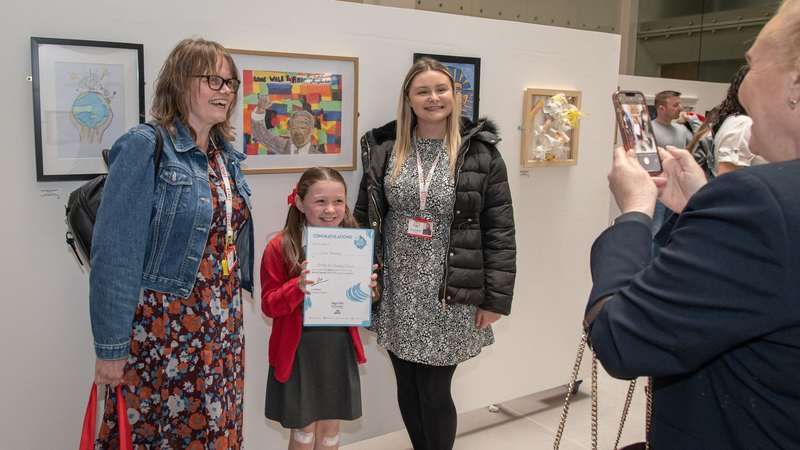 Hundreds of Liverpool children get creative in inter-school art competition
