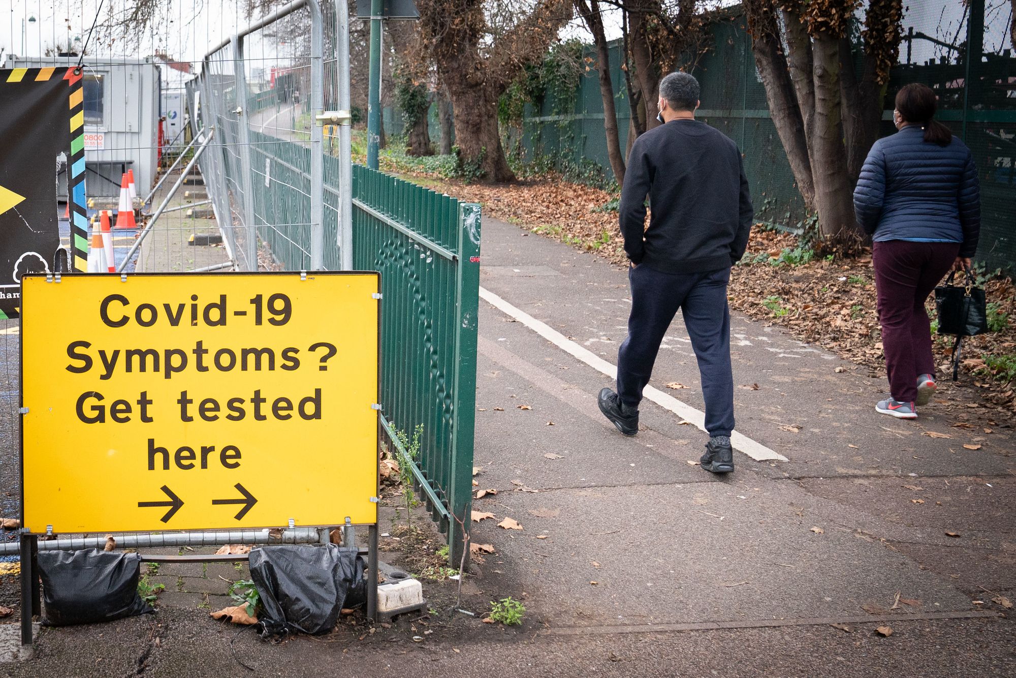 UK Covid infections fall to lowest level for 11 months