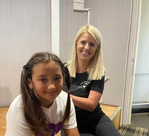 Rochdale youngster donates hair grown for four years to cancer wig charity
