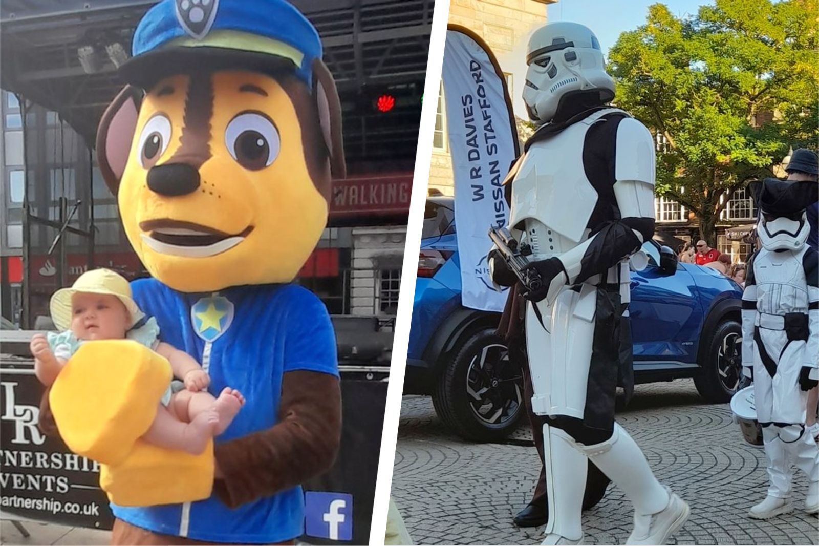 Kiddies hour comes to Stafford Walking Street