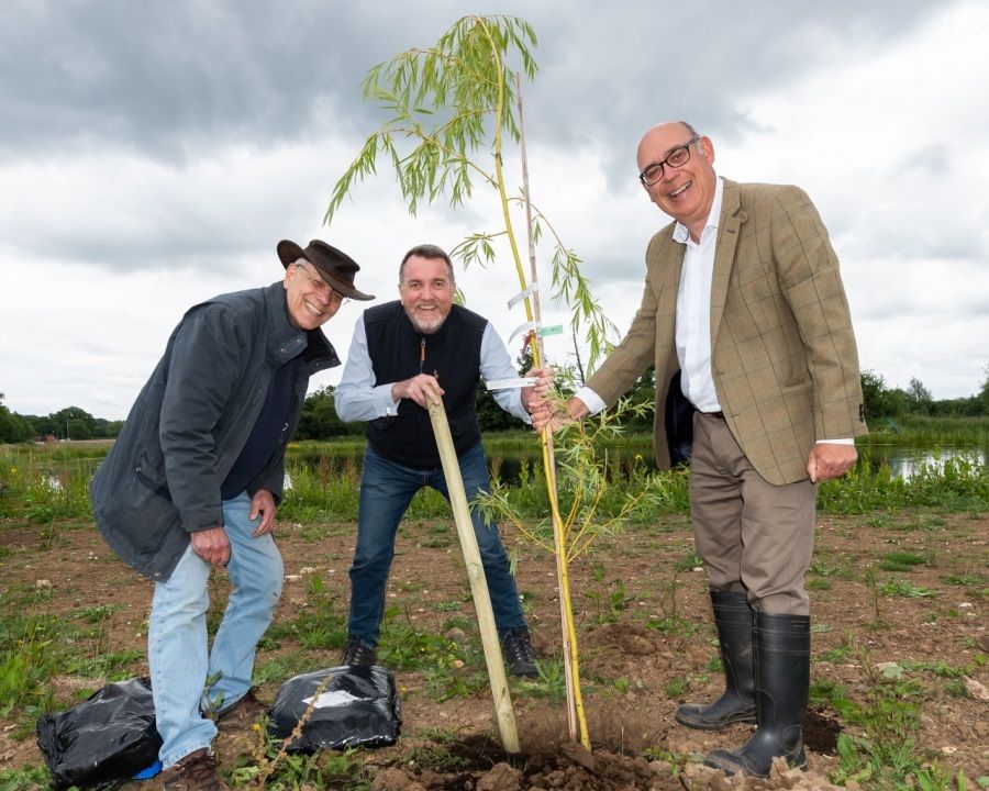 Weeping willows mark £50k pledge for Simon Cowell’s Wildlife Aid Foundation