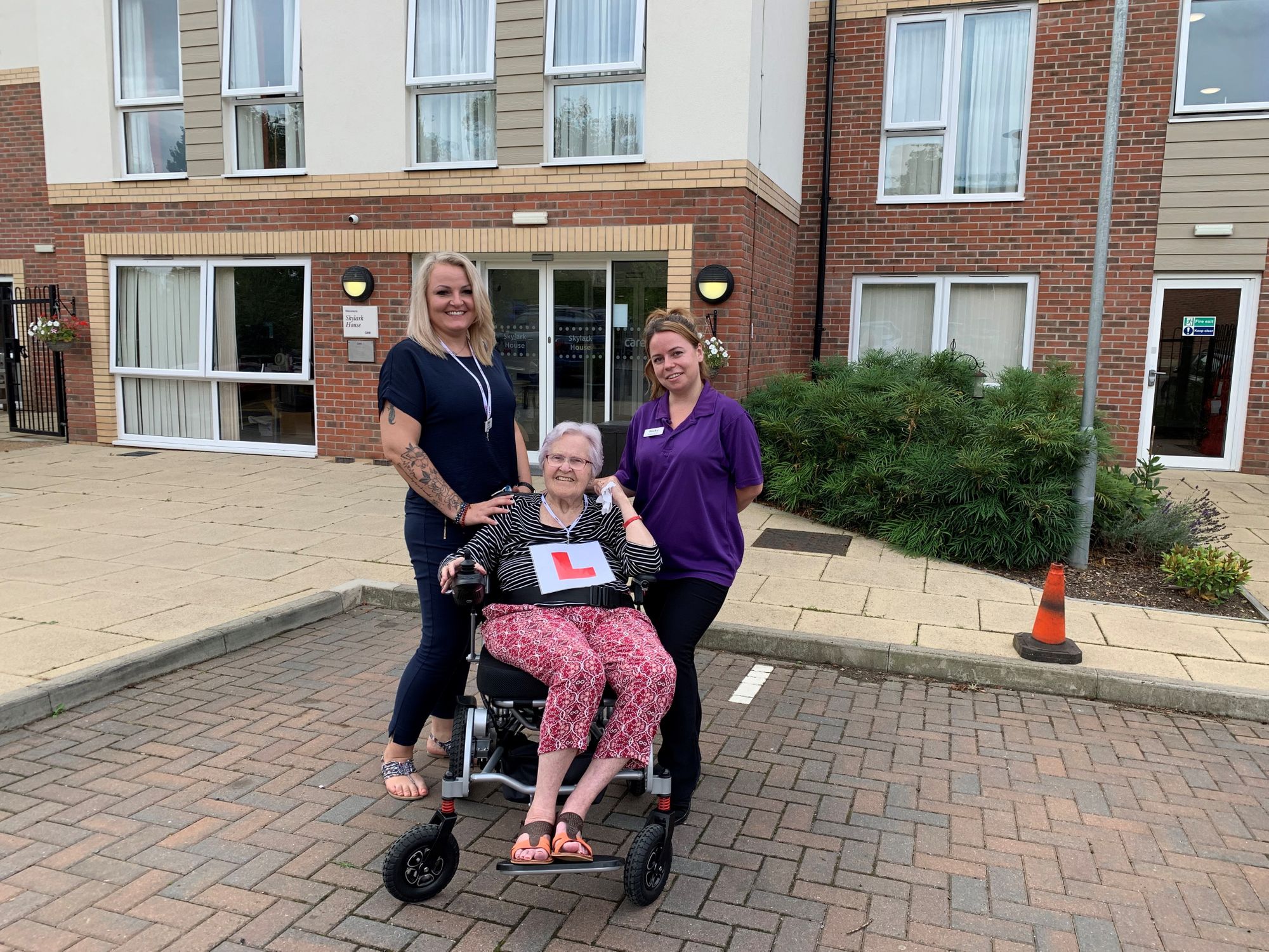 88-year-old Horsham resident gets behind the wheel for the first time