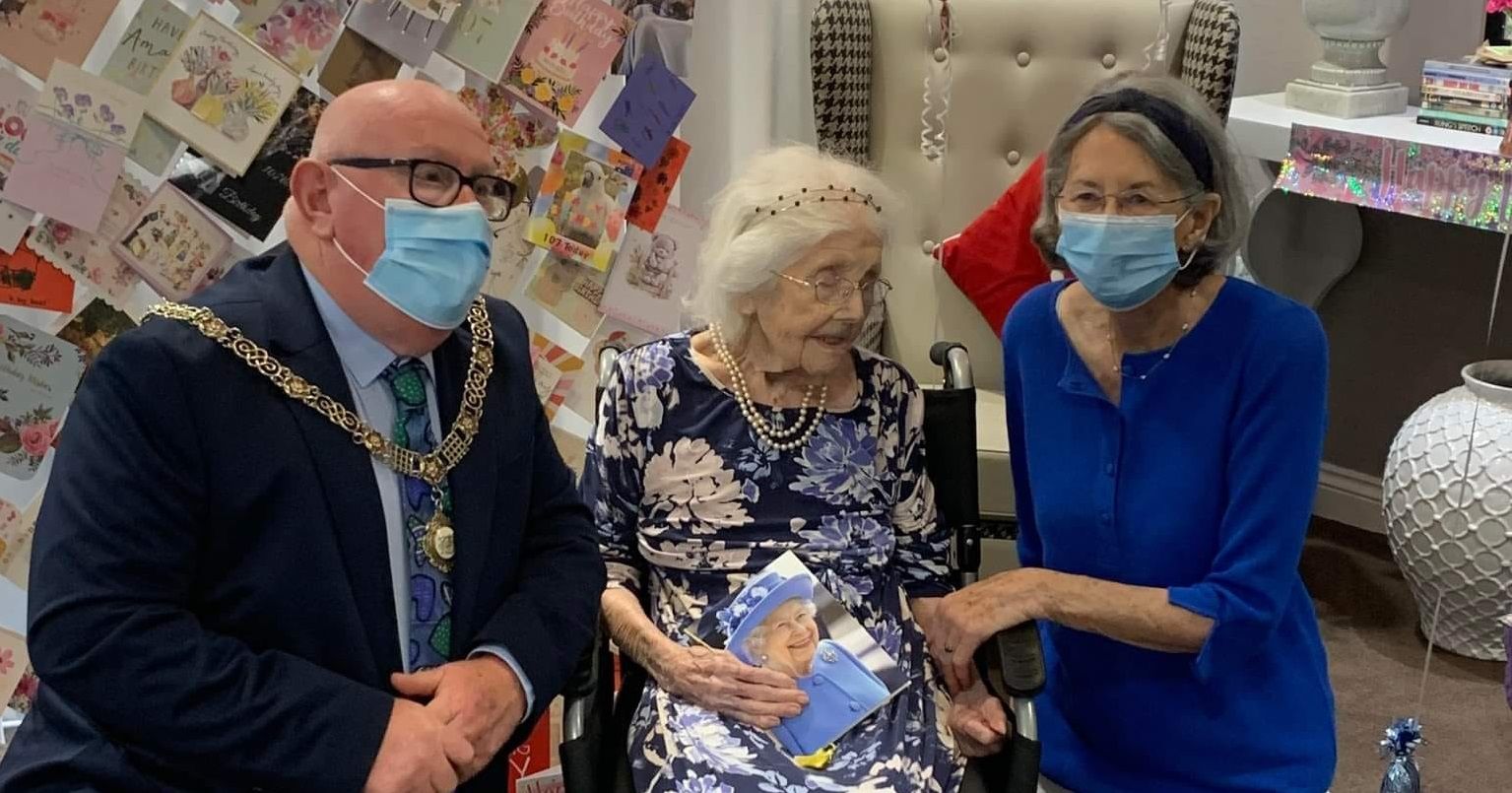 107-year-old Bath resident says the secret to a long life is to have fun