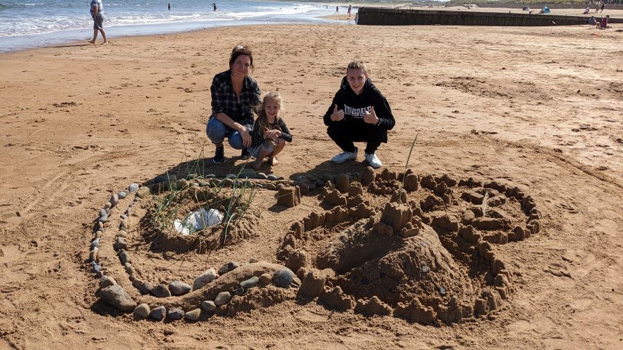 Winners crowned in Blyth's sandcastle competition