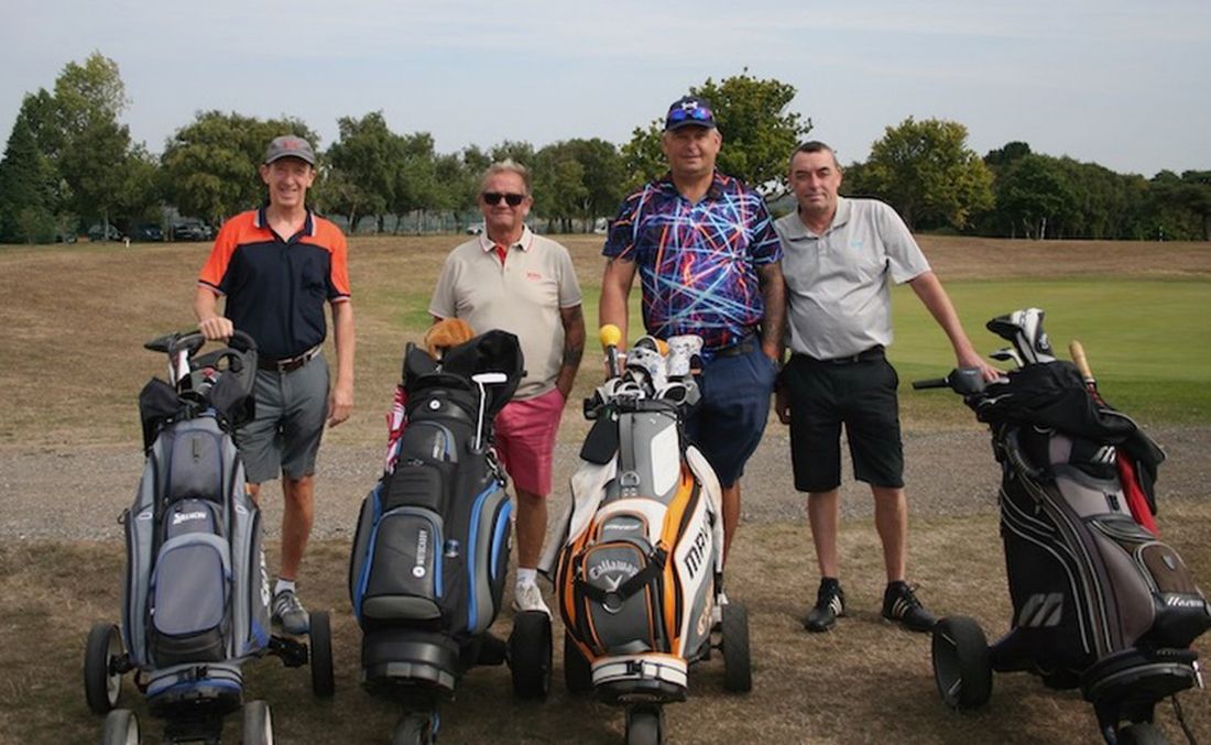 Fair weather on the fairway at Folkestone Rotary golf day