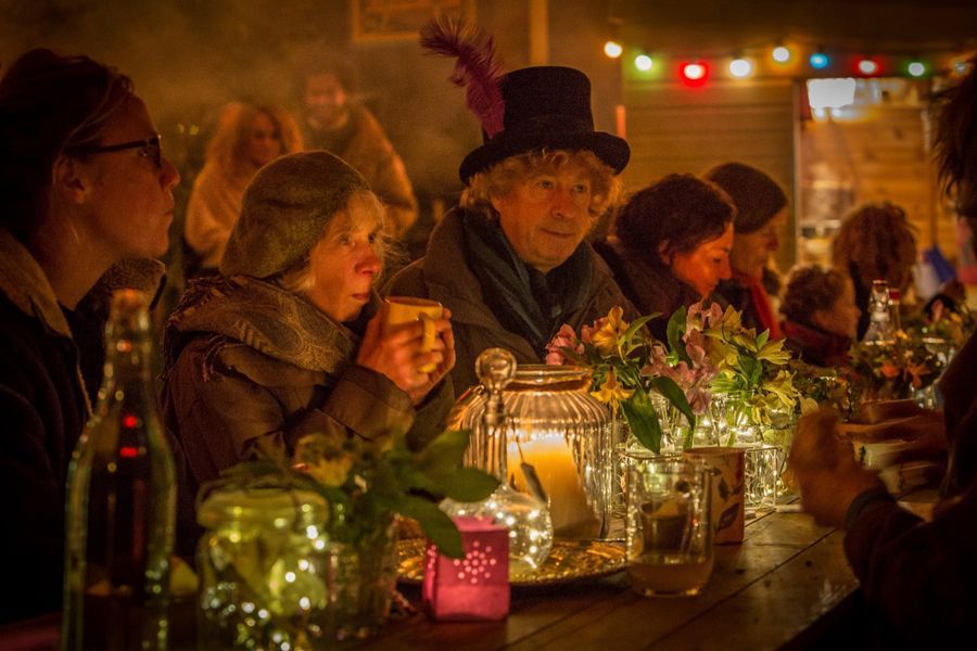 Friday night feast fundraiser in Over Stratton for charity