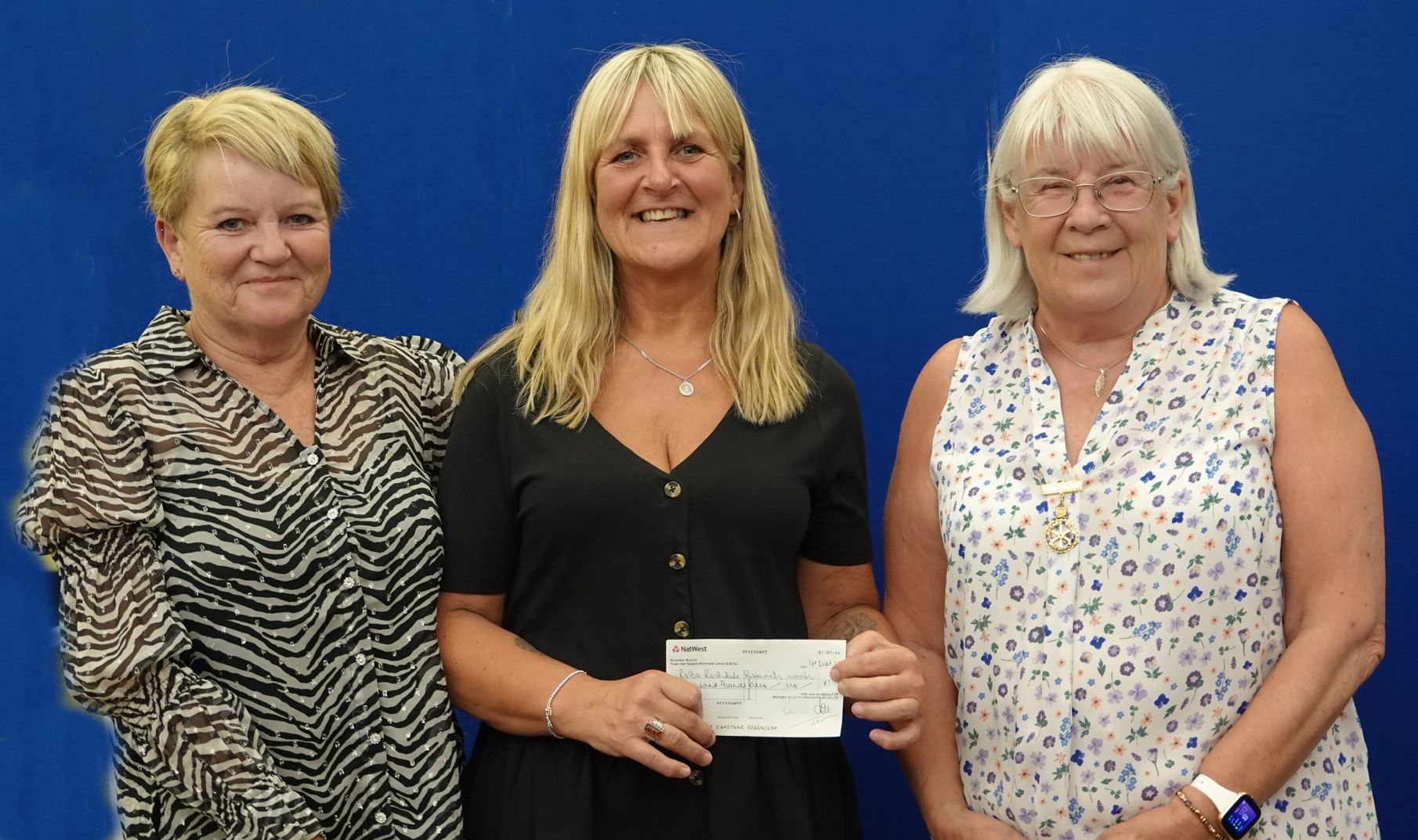 Rotary Club of Rochdale donate £10,000 on charities presentation night