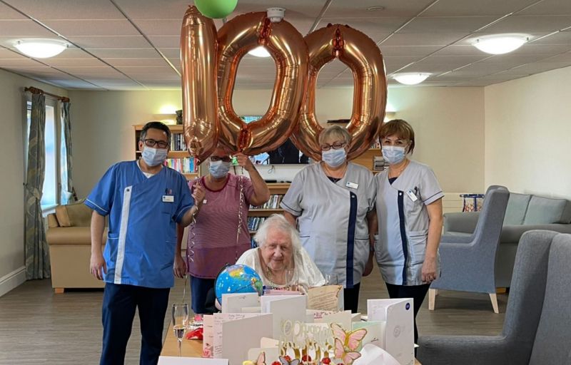 Solihull globetrotter celebrates 100th birthday