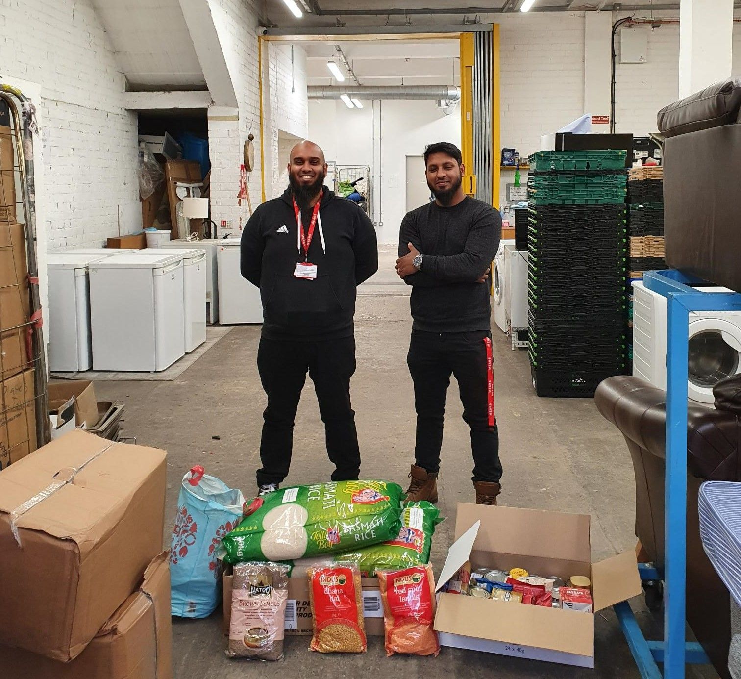 Social housing staff donate essential items to Manchester homelessness