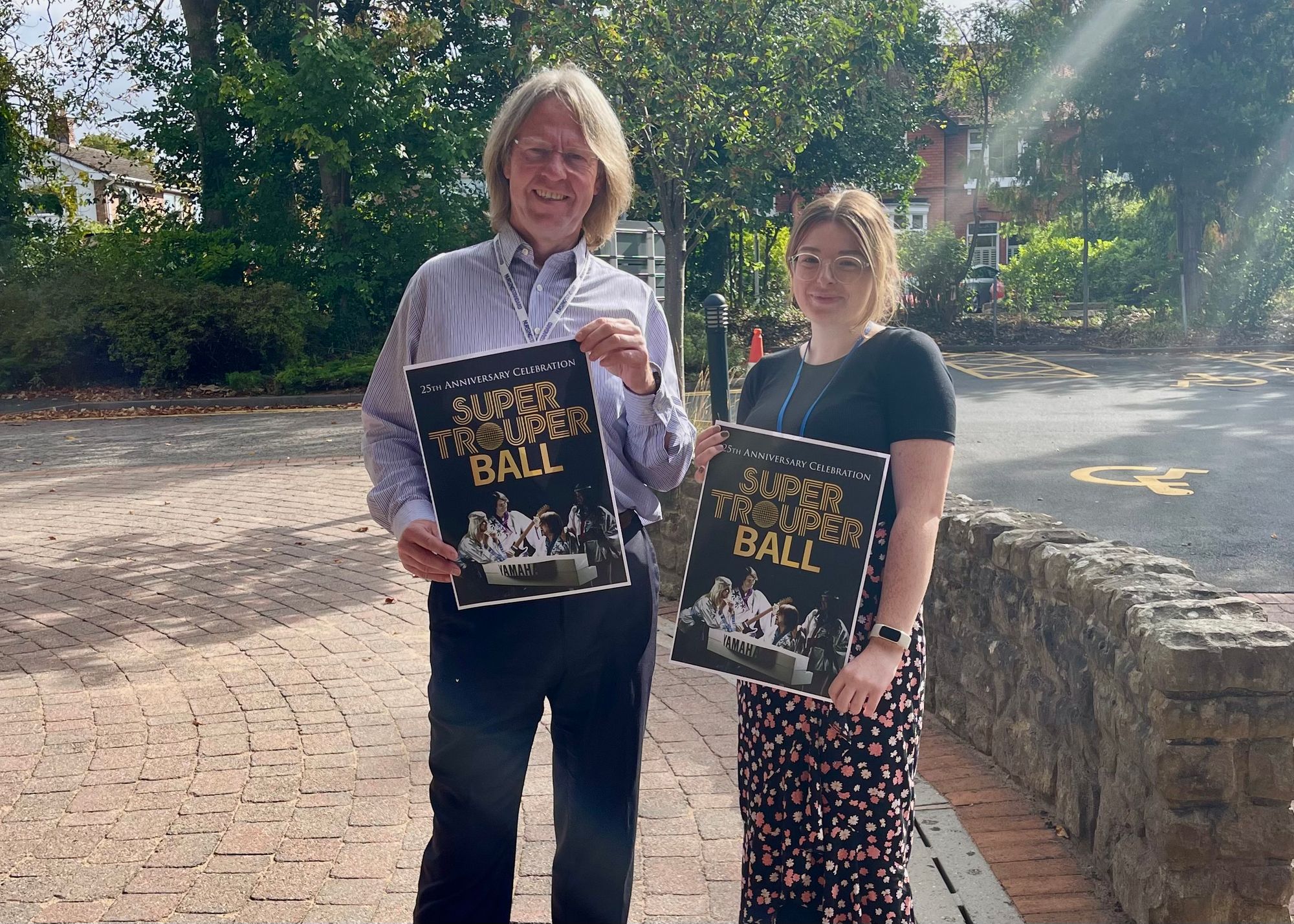 Wrexham hospice celebrates a quarter of a century to the sounds of ABBA