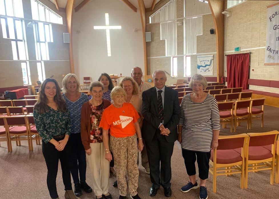 Swansea and District MS group raises £500 at events and relaunches ‘weekly social’