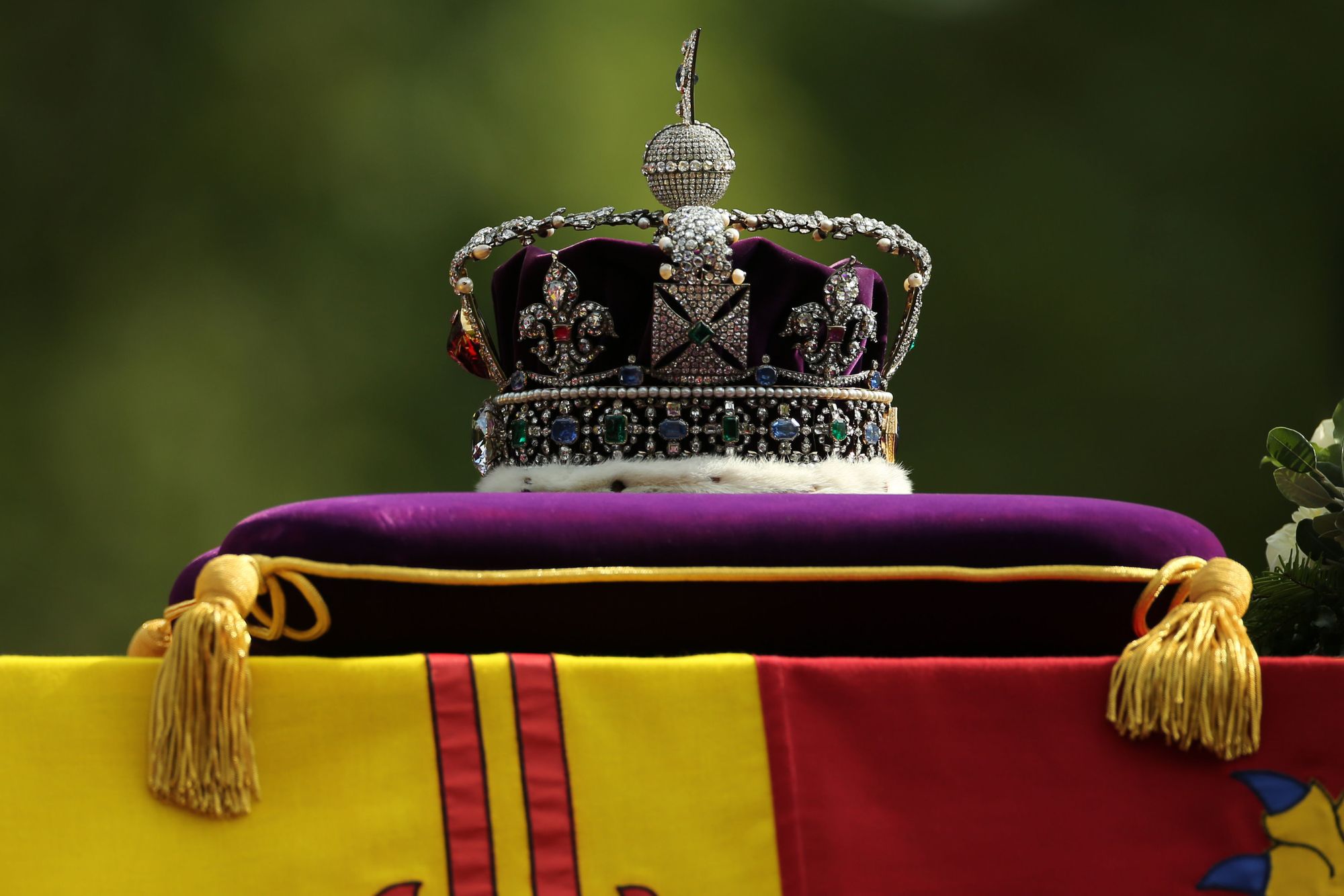 Queen Elizabeth II's procession to the Palace of Westminster: In Pictures