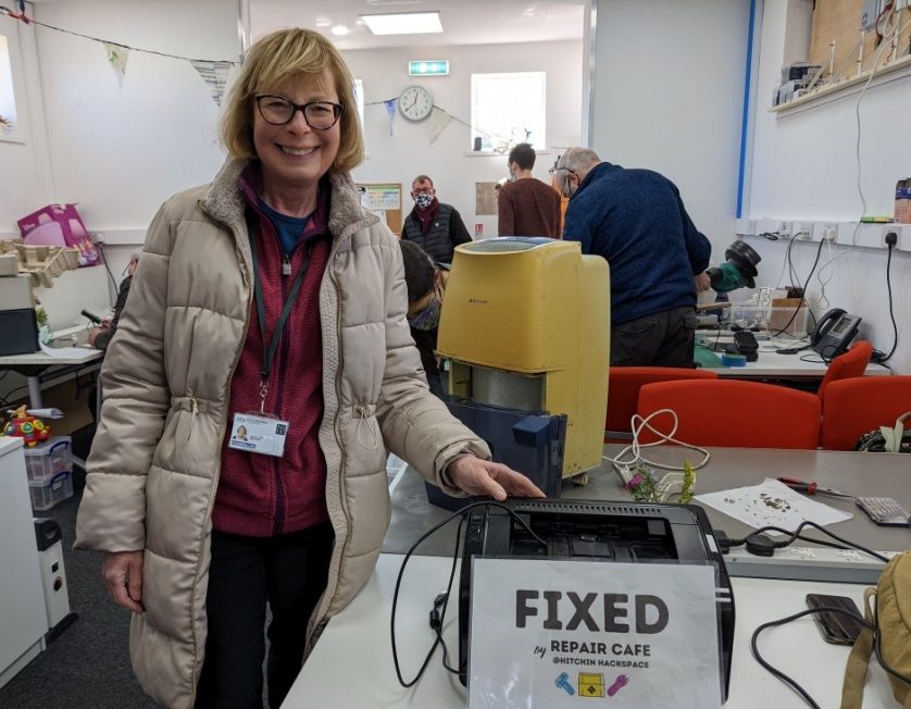 Repair café returns to Hitchin and is open for bookings