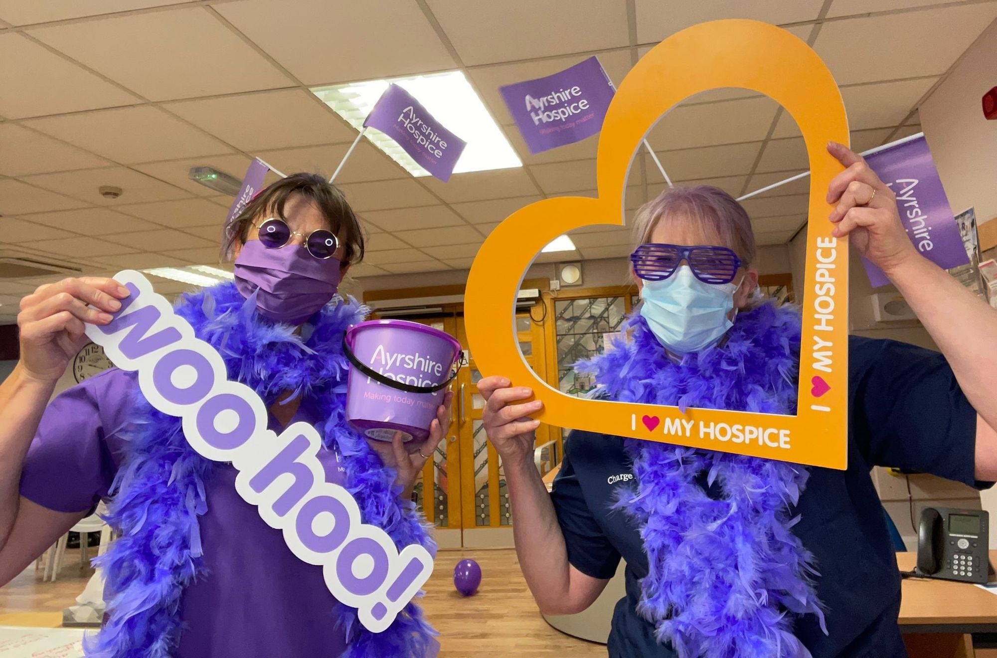 Community encouraged to Go Purple for Ayrshire Hospice