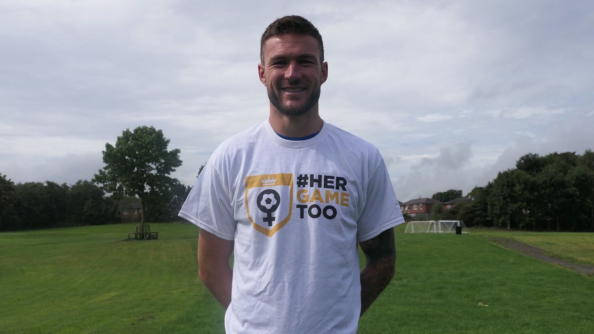 Rochdale goalkeeper is the first player to official ‘Her Game