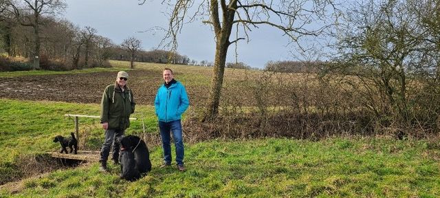 Best-selling author joins Hertfordshire Way charity walkers