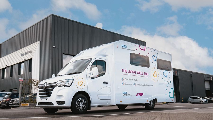 Free health check bus arrives in Netherton