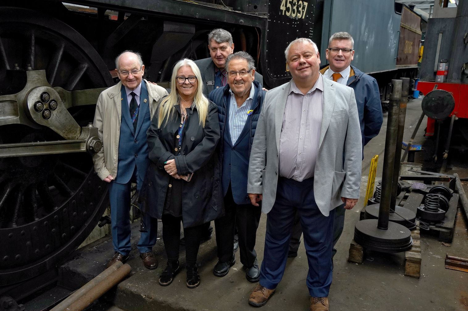 Rochdale Council leader takes a tour of the East Lancashire Railway