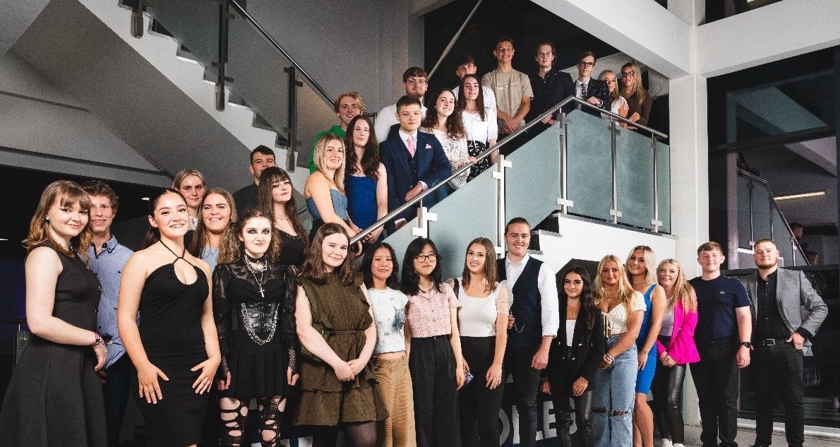 Burnley students celebrate record-breaking results at glittering awards