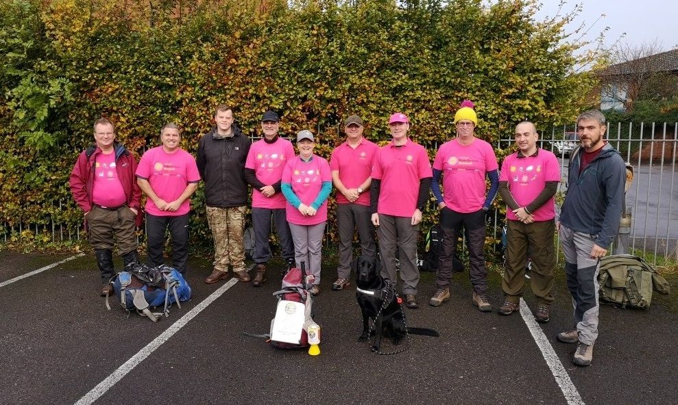 Devizes widow and friends join in Walk of Hope to find a cure for brain tumours