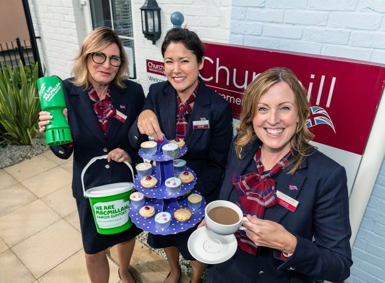 Churchill to donate £5 to Macmillan for every guest who attends Jubilee Lodge coffee morning