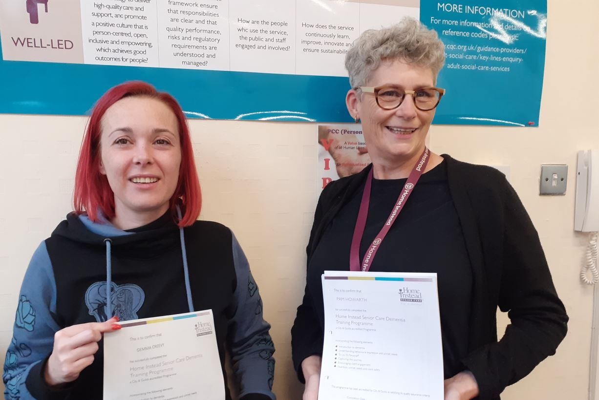 Rochdale care company pledges to train 16 more dementia care professionals