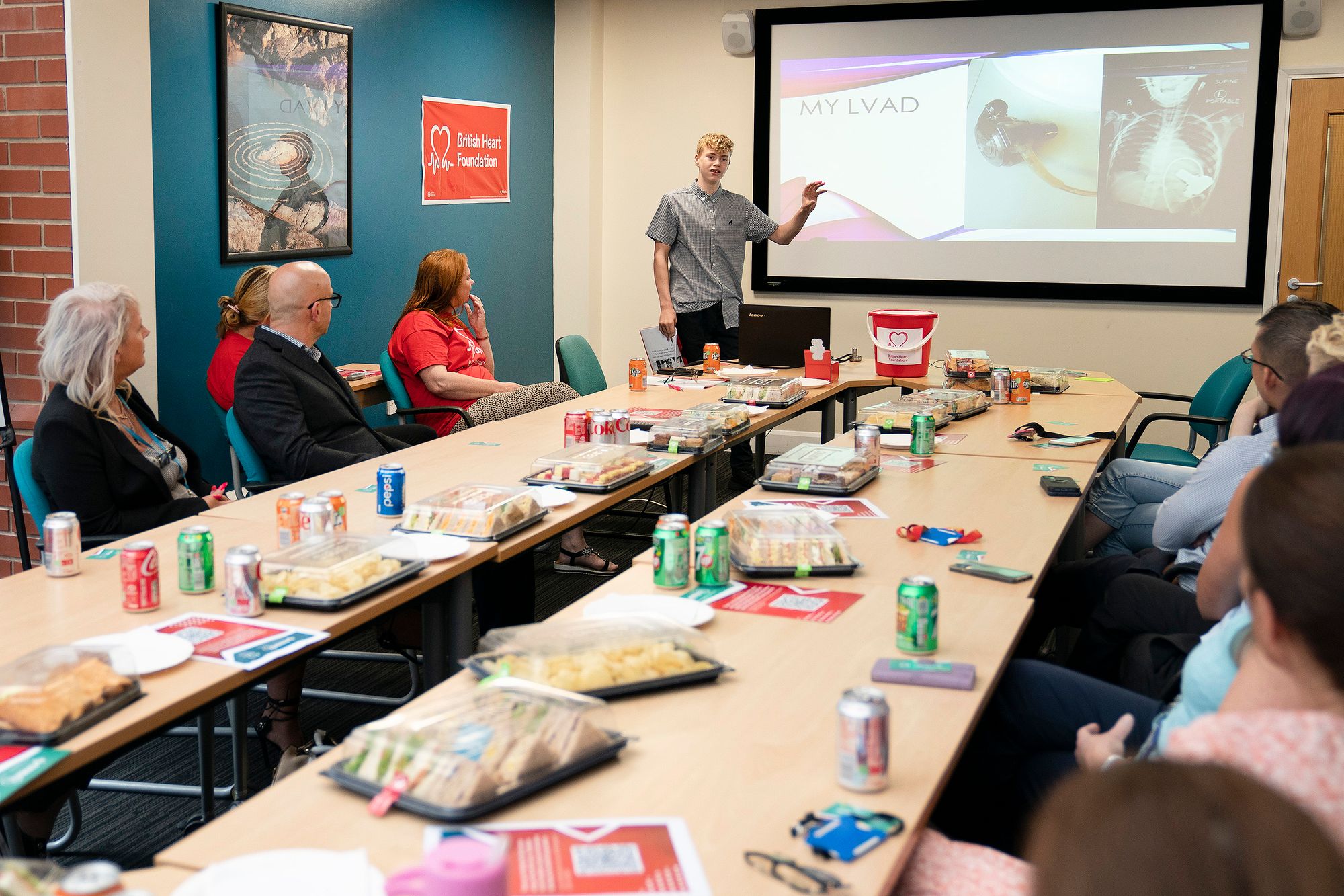 Crusading organ donation campaigner visits Runcorn company