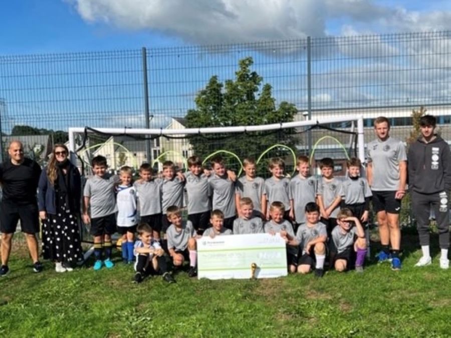 Cranbrook Under 9s 'over the moon' about new football kit