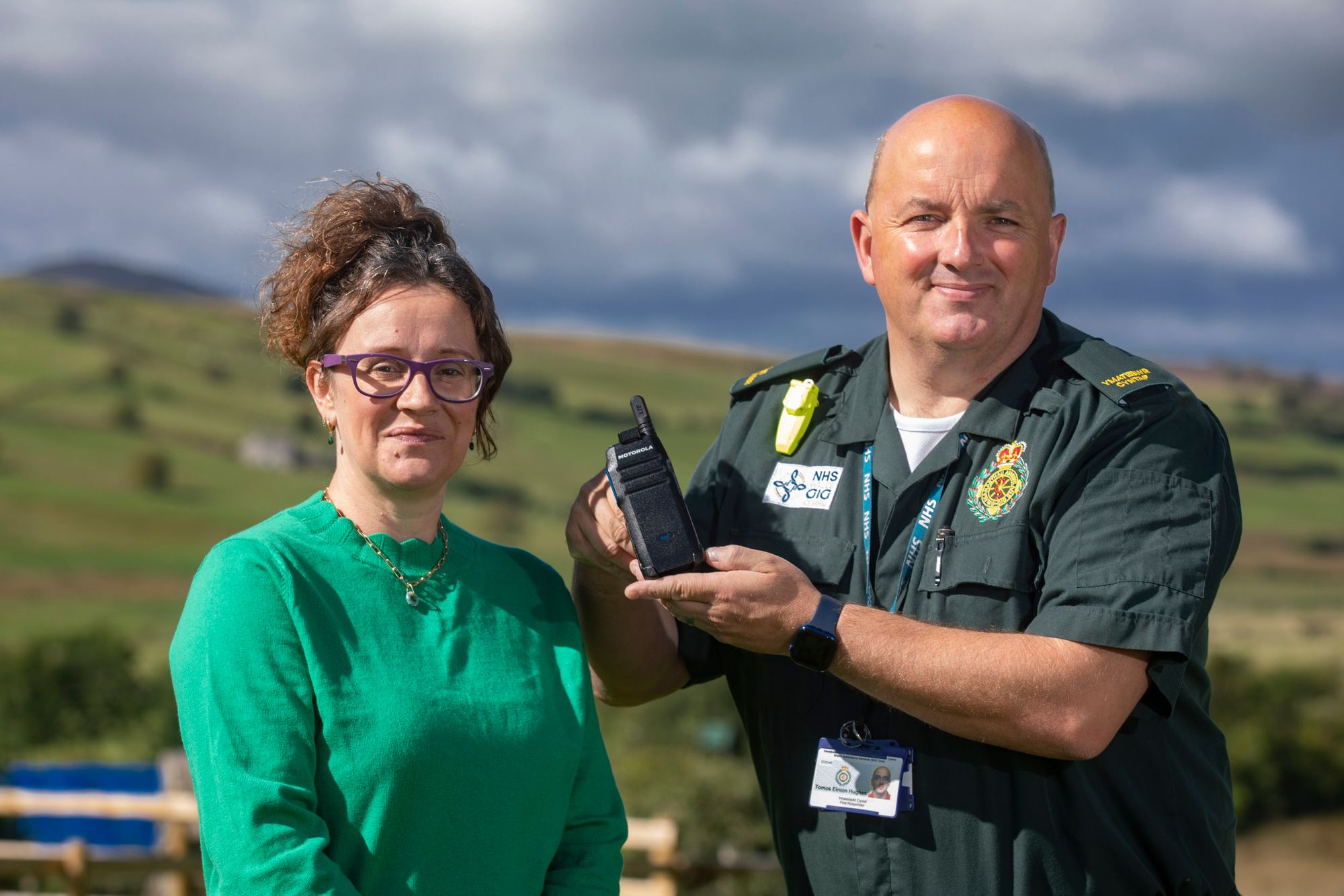Wind farm fund keeps Cerrigydrudion lifesavers on air