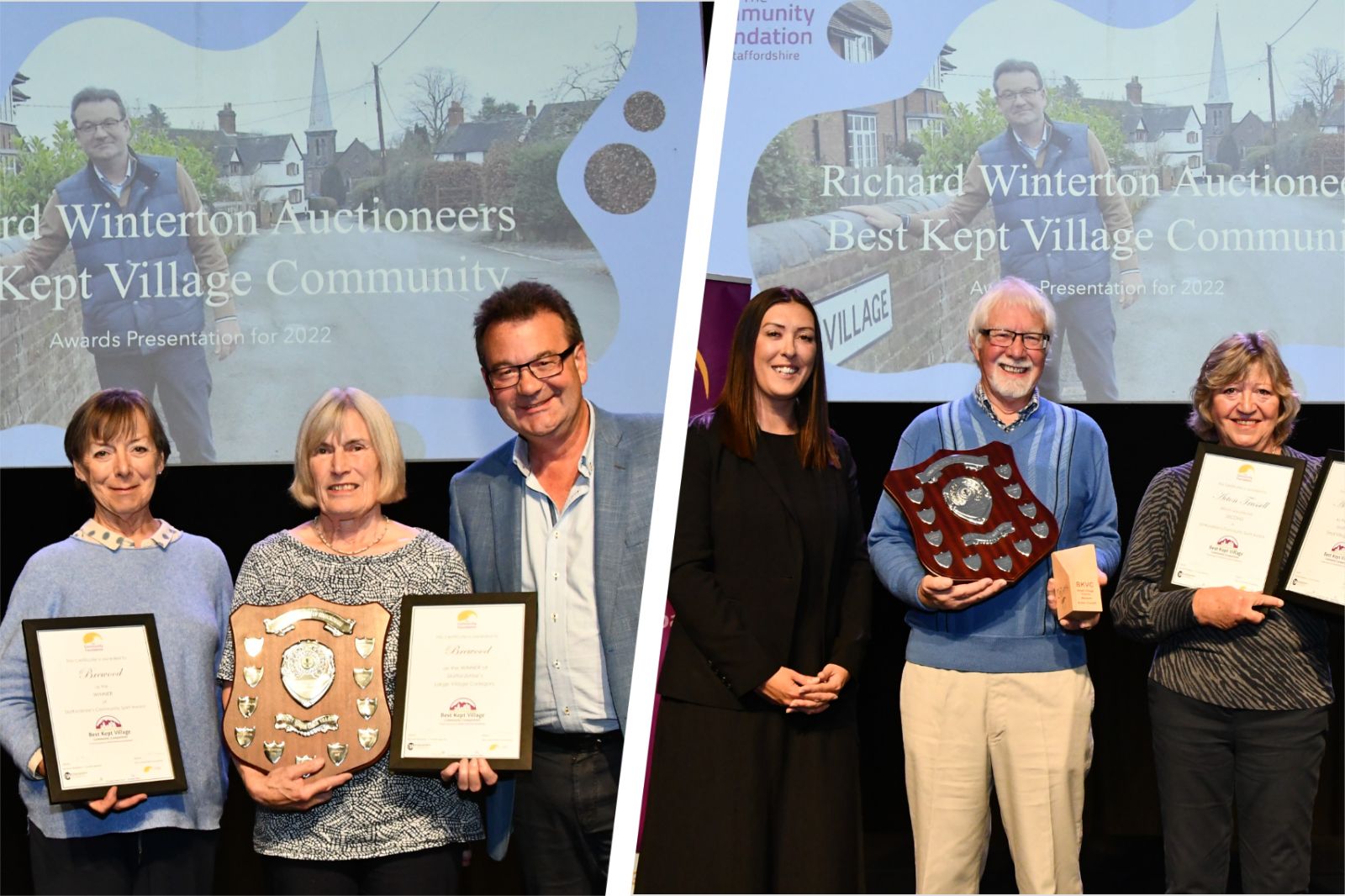 Brewood and Acton Trussell win trio of awards in Staffordshire Best Kept Village