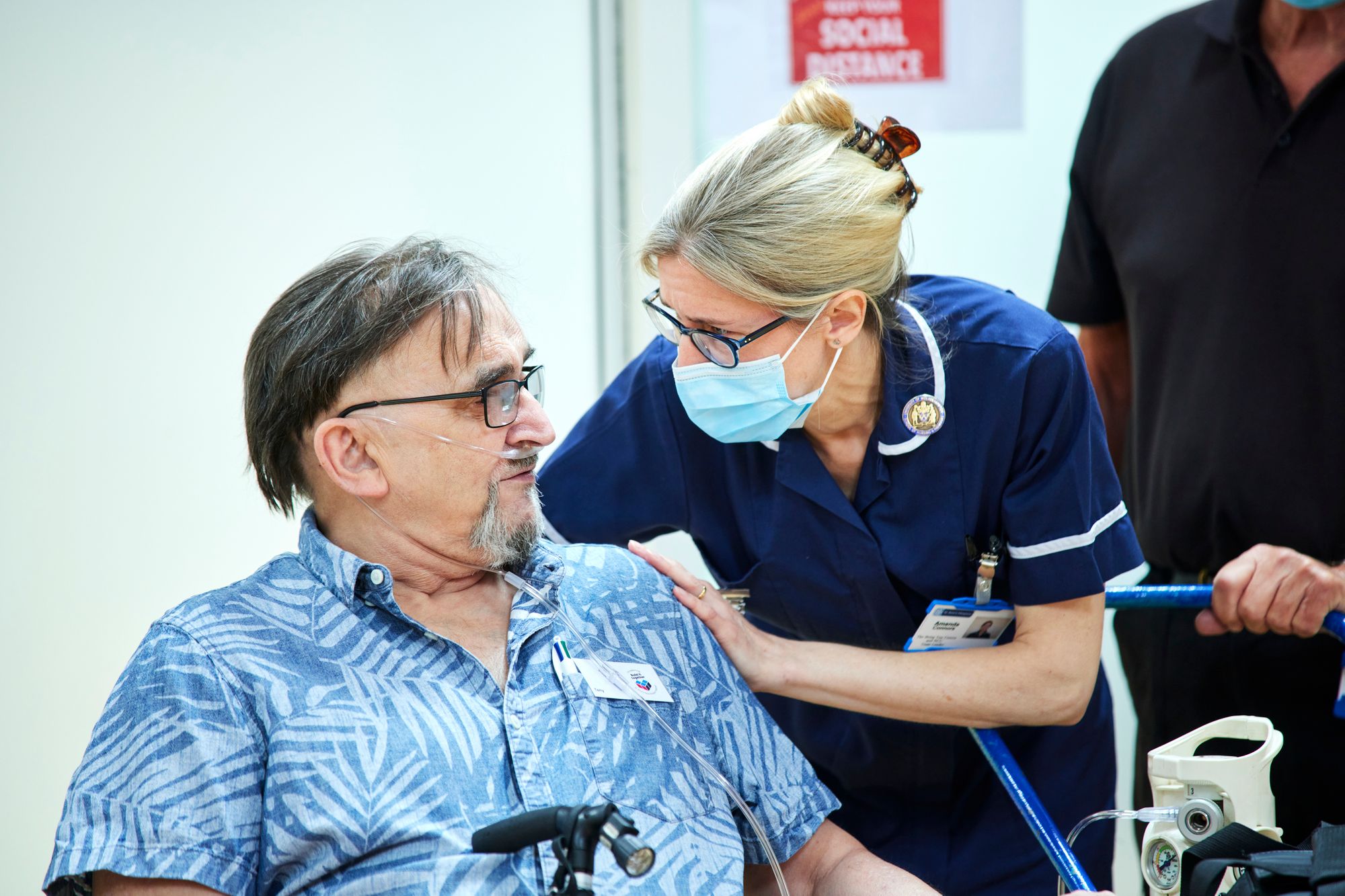 Keen artist Terry Ashley paints a heart-warming picture of life as a day care patient at St Ann’s Hospice