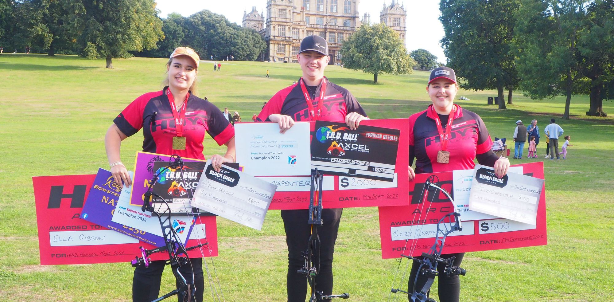 Nottingham's Wollaton Hall hosts GB archers at National Tour Finals