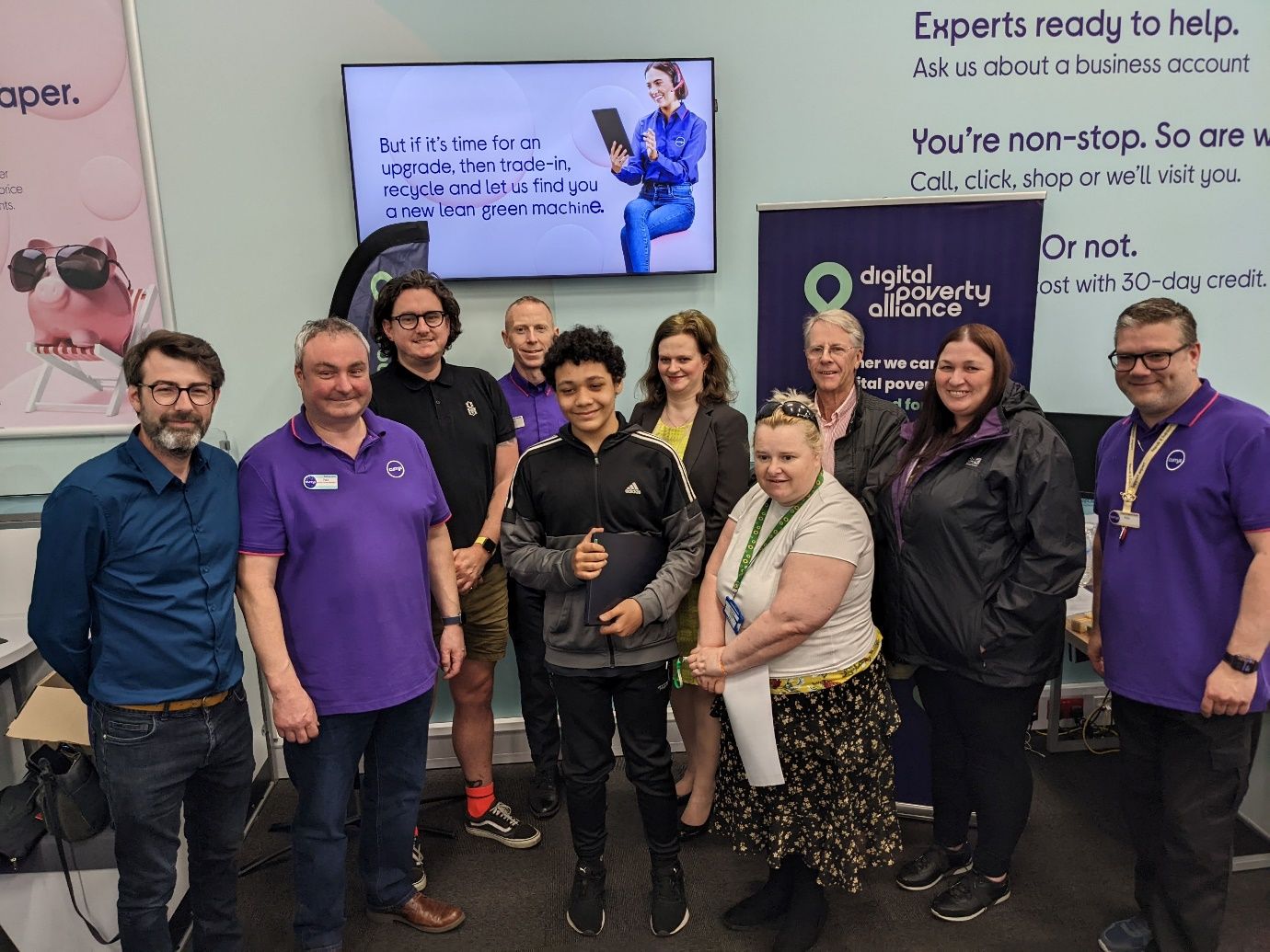 families across Staffordshire given laptops InYourArea