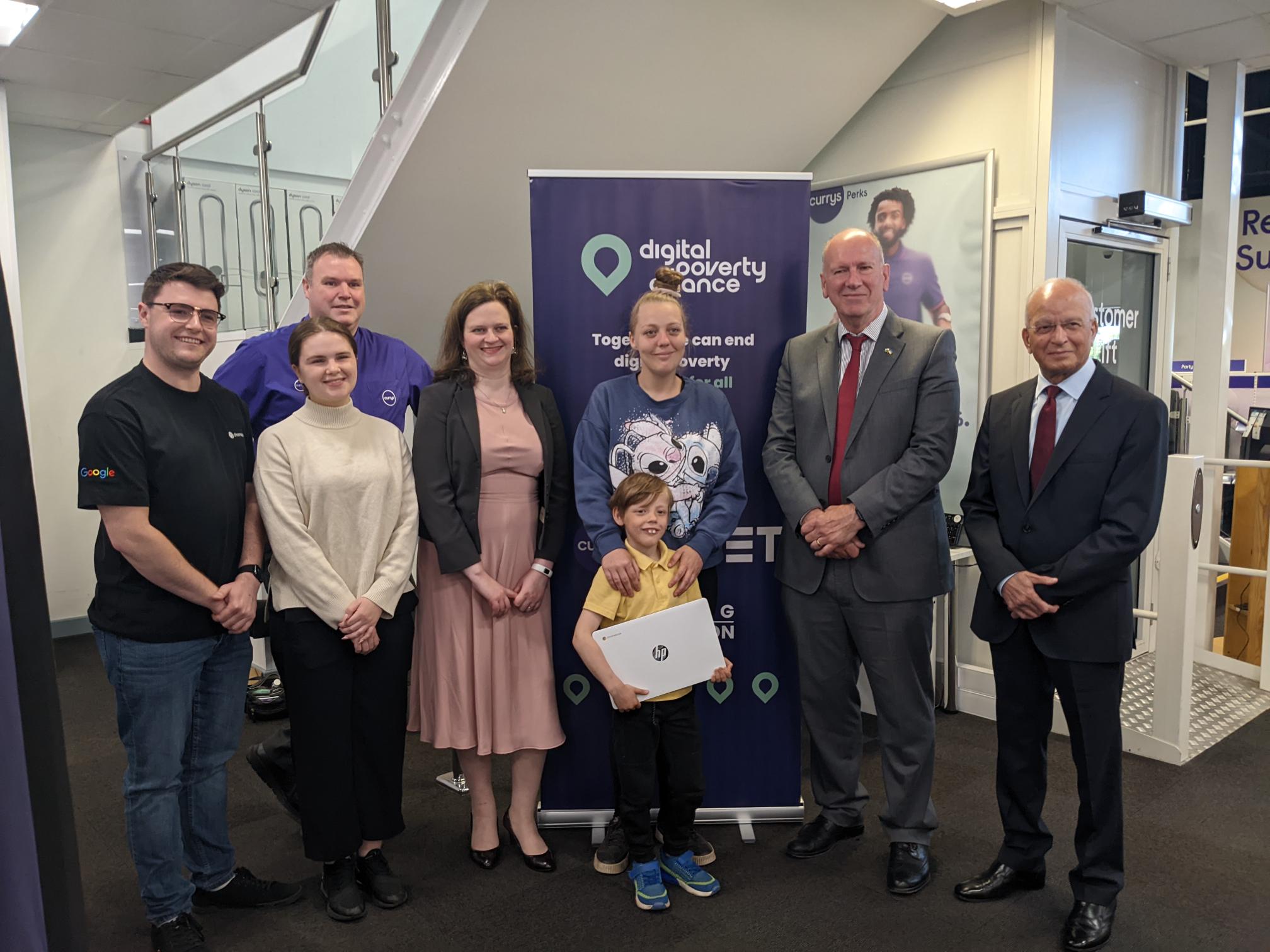 Laptops for disadvantaged Bridgend and Neath Port Talbot families